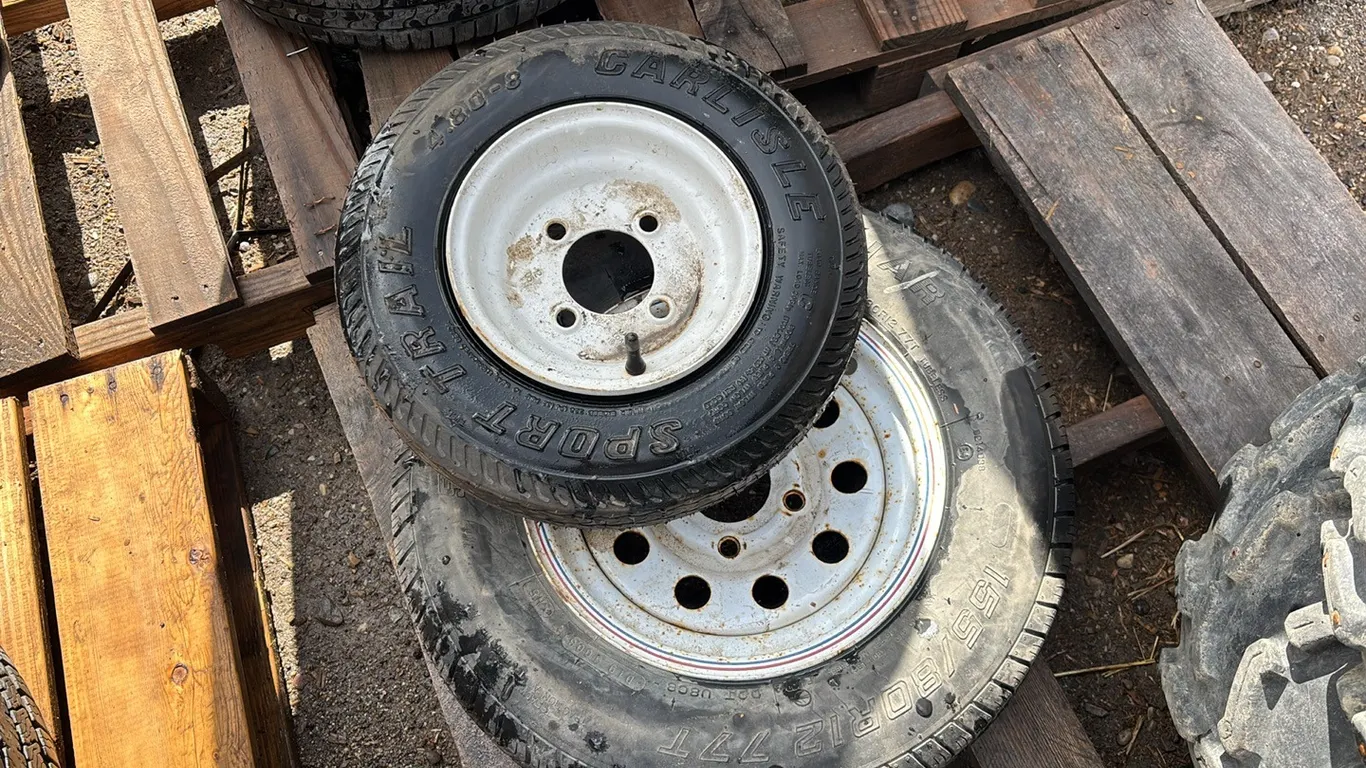 (3) Trailer Tires