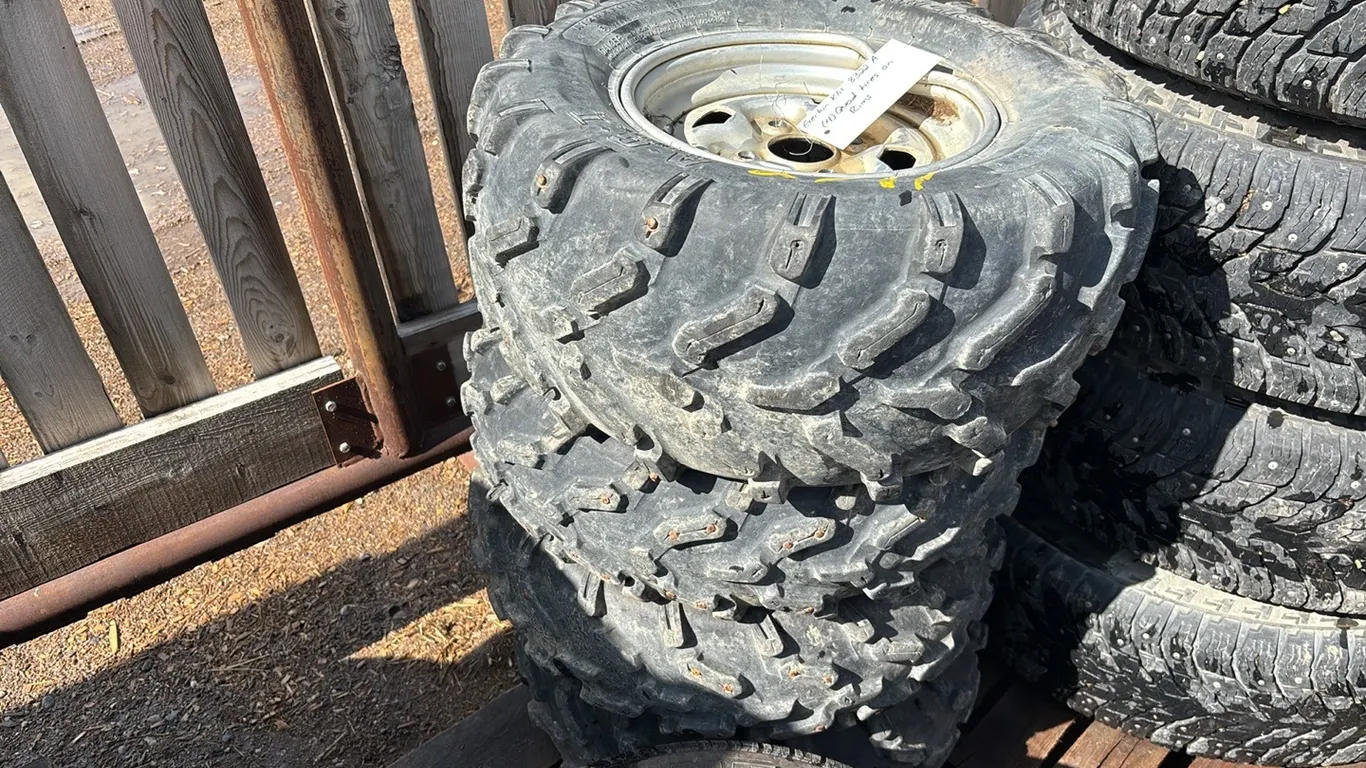 (4) Quad Tires on Rims