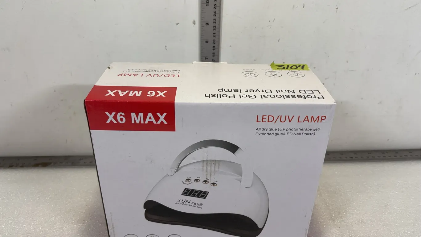 Professional Gel Polish LED Nail Dryer Lamp, model X6 MAX, *Unreserved*