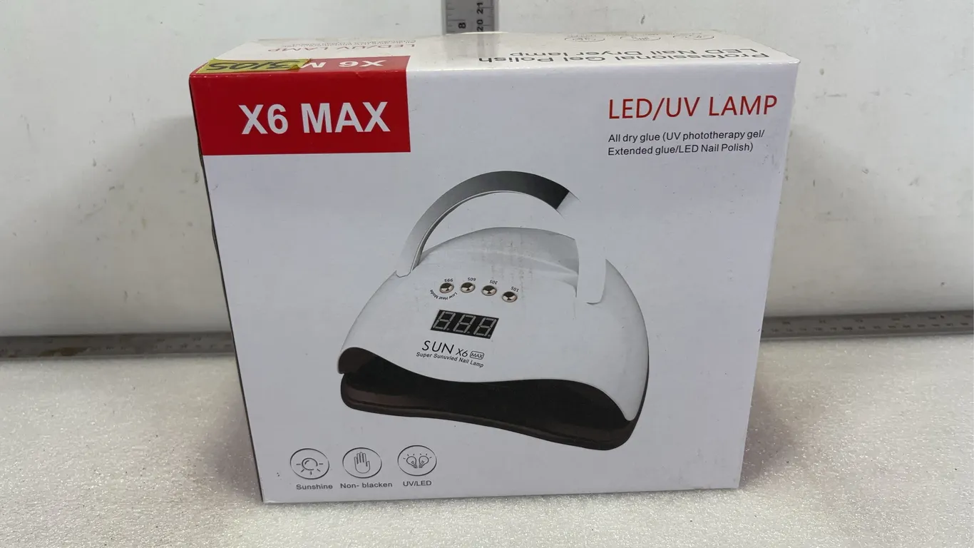 Professional Gel Polish LED Nail Dryer Lamp, model X6 MAX, *Unreserved*