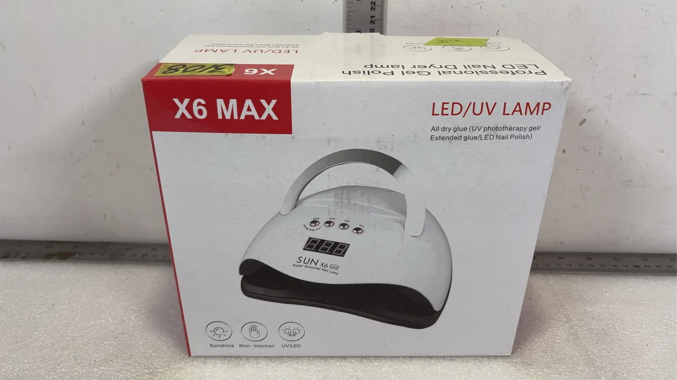 Professional Gel Polish LED Nail Dryer Lamp, model X6 MAX, *Unreserved*
