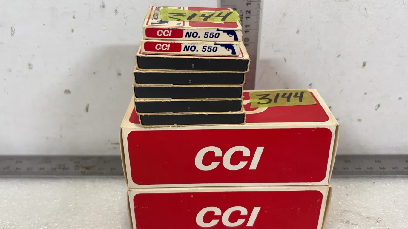2 Boxes of CCI Large Rifle No. 250 Primers, 1000 Primers per Box, *Unreserved*