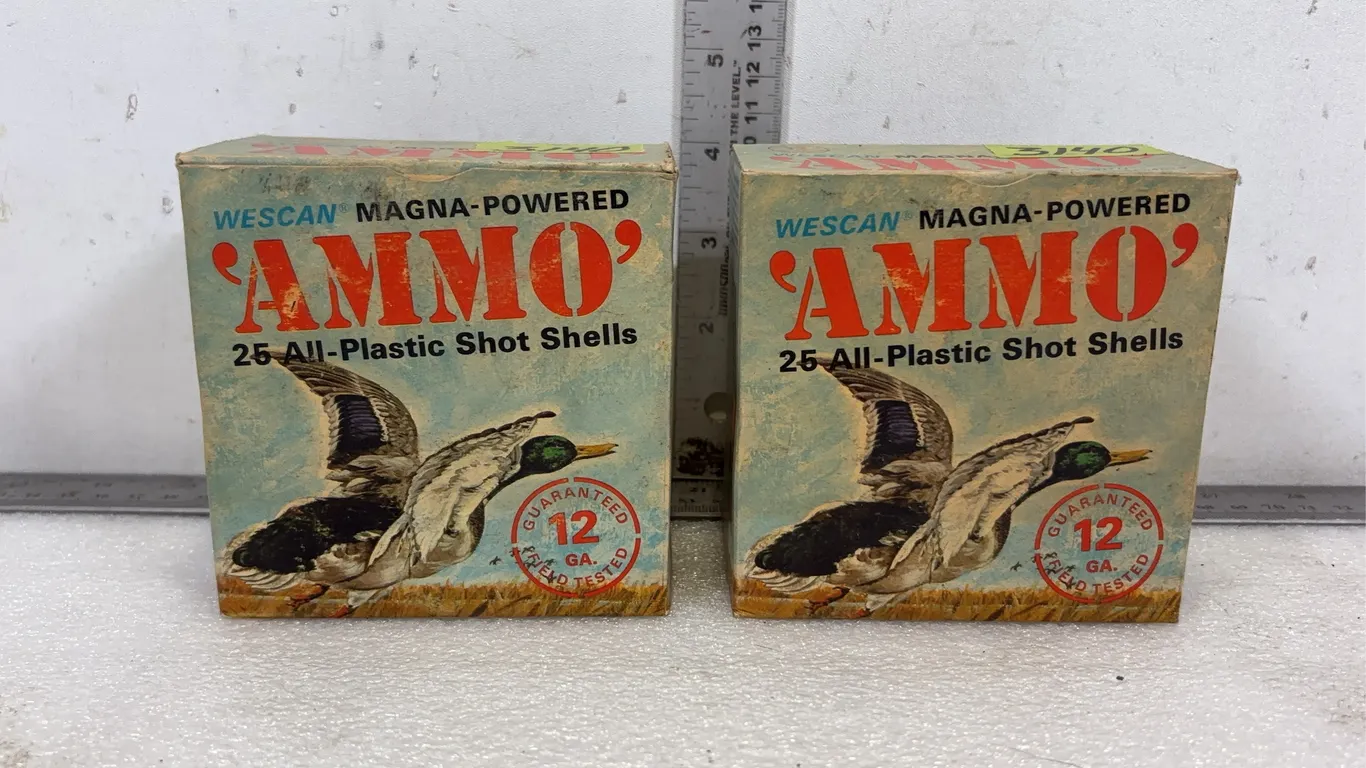 2 Boxes of Wescan Magna Powered 12 Gauge, 2 3/4", 5 Shot, 25 Shells *Unreserved*