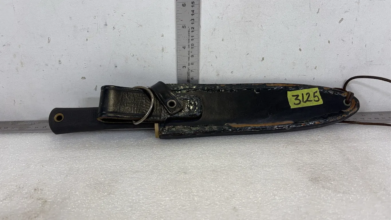 Cold Steel Trail Master Knife, Carbon V Steel, 14" OAL, 9.5" Blade Length with Sheath *Unreserved*