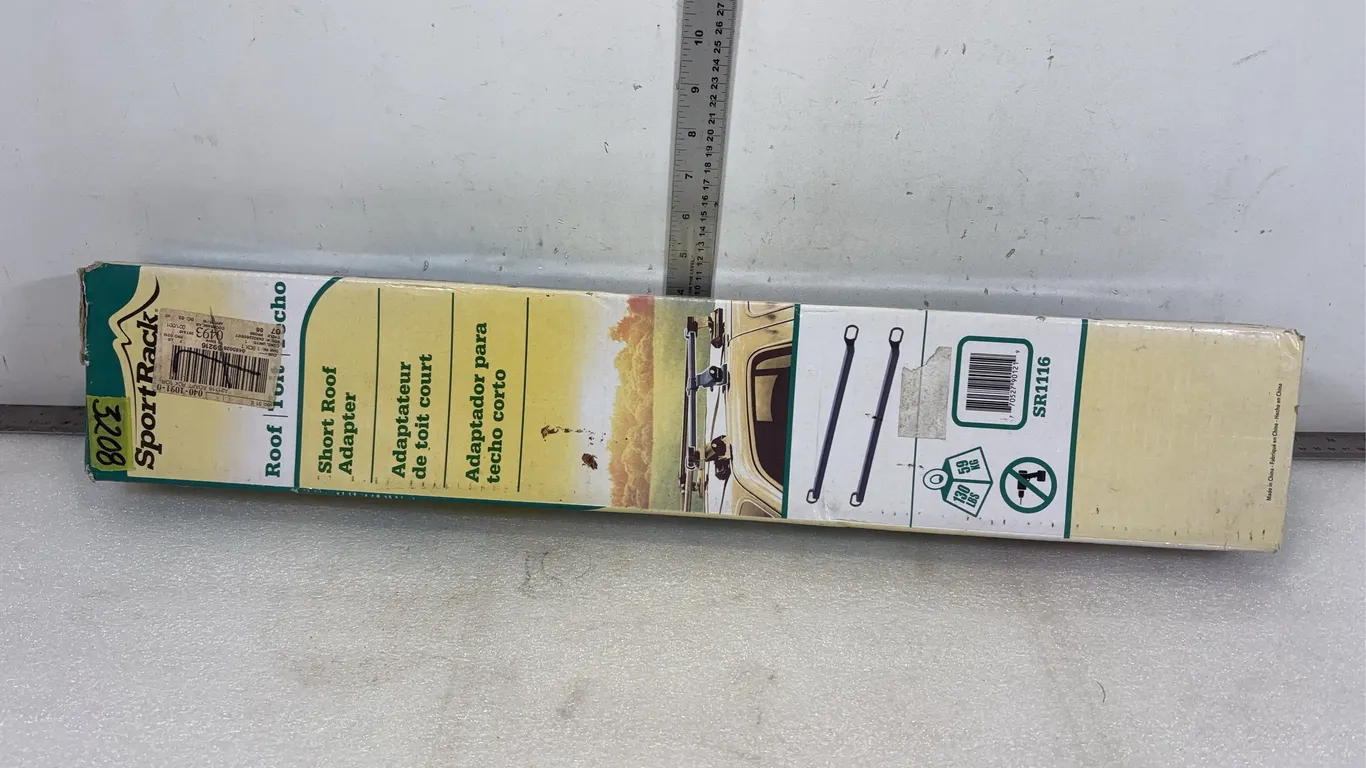 Sportrack Roof Adapter, Holds 130lbs, Model SR1116, approx. Dimensions of Package 27" x 5" x 3" *Unreserved*