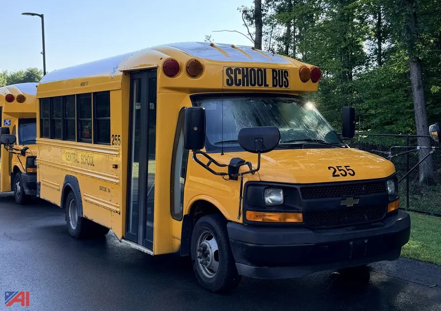 2017 Chevrolet Express Mini School Bus