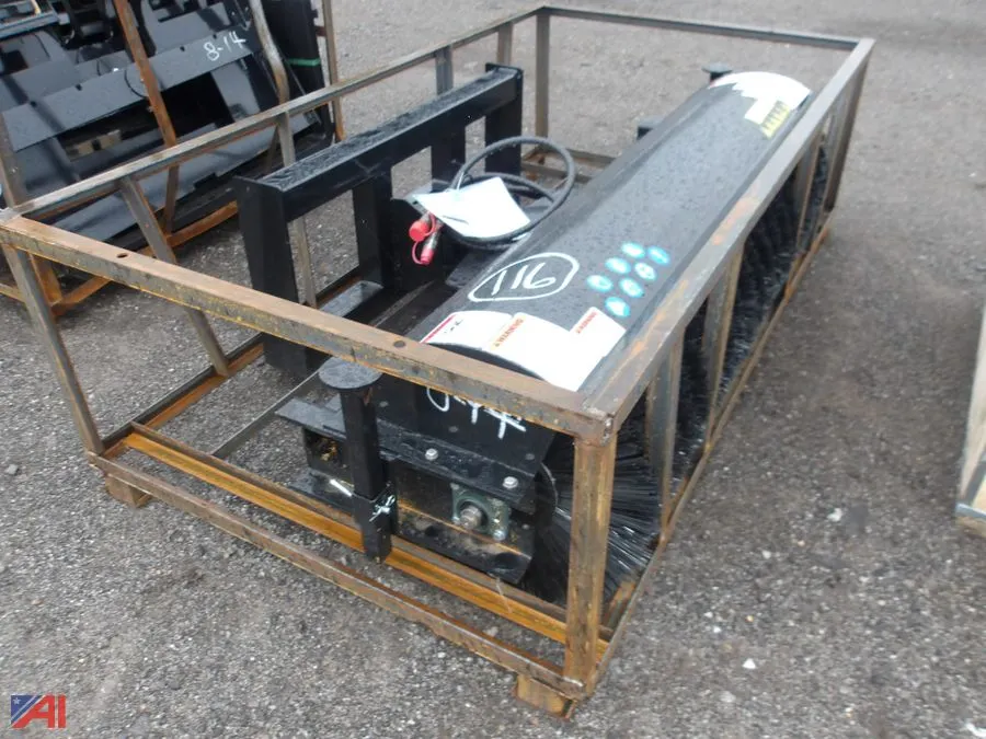 Skid Steer Angle Broom