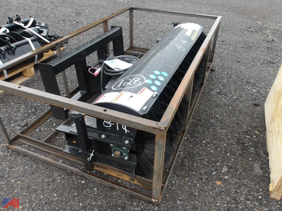 Skid Steer Angle Broom