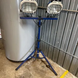 DUAL HEAD WORK LIGHT WITH TRIPOD STAND-QTY (2)