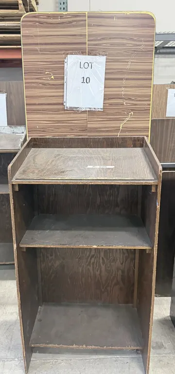 Tables and Podium