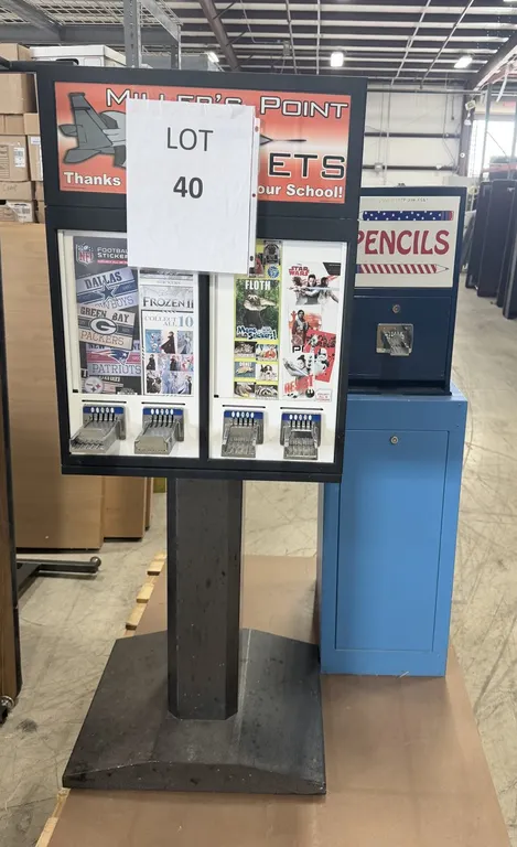 Sticker and Pencil Dispenser