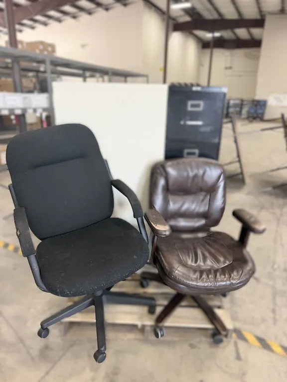Chairs and File Cabinets
