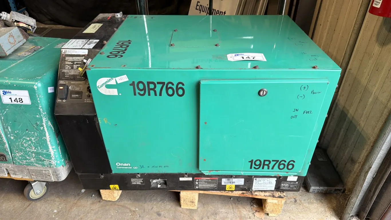 CUMMINS 6HDKAV-41934S ONAN QD 6000 COMMERCIAL MOBILE DIESEL GENERATOR