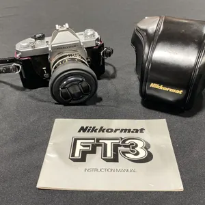 NIKON NIKKORMAT FT3 35MM MECHANICAL SLR FILM CAMERA WITH NIKKOR 50MM LENS AND