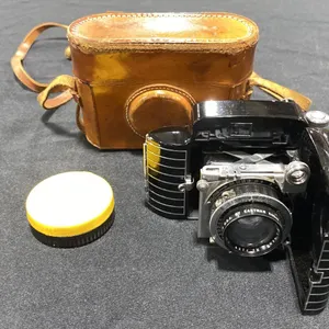 KODAK BANTAM SPECIAL 35MM FILM CAMERA WITH ORIGINAL LEATHER CASE (MADE IN USA)