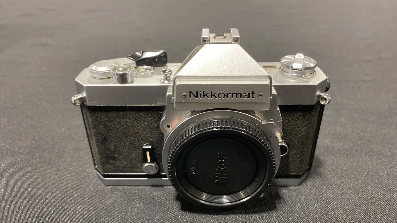 NIKON NIKKORMAT FT2 35MM MECHANICAL SLR FILM CAMERA - CHROME BODY *NO LENS*