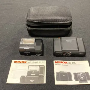 MINOX 35 ML ULTRA-COMPACT 35MM FILM CAMERA WITH FLASH (MADE IN GERMANY)