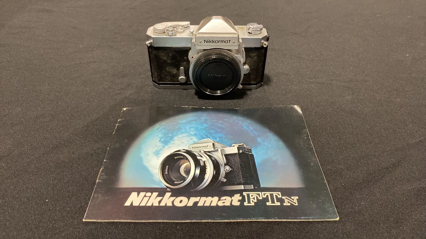 NIKON NIKKORMAT FTN 35MM MECHANICAL SLR FILM CAMERA - CHROME BODY *NO LENS*