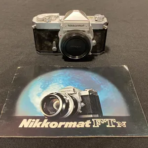 NIKON NIKKORMAT FTN 35MM MECHANICAL SLR FILM CAMERA - CHROME BODY *NO LENS*