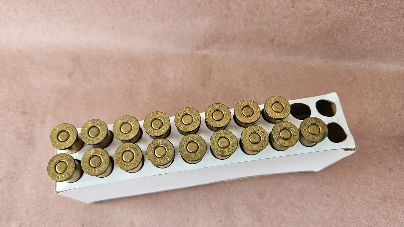 Winchester 30-30 Win Empty Brass, 17 Cases