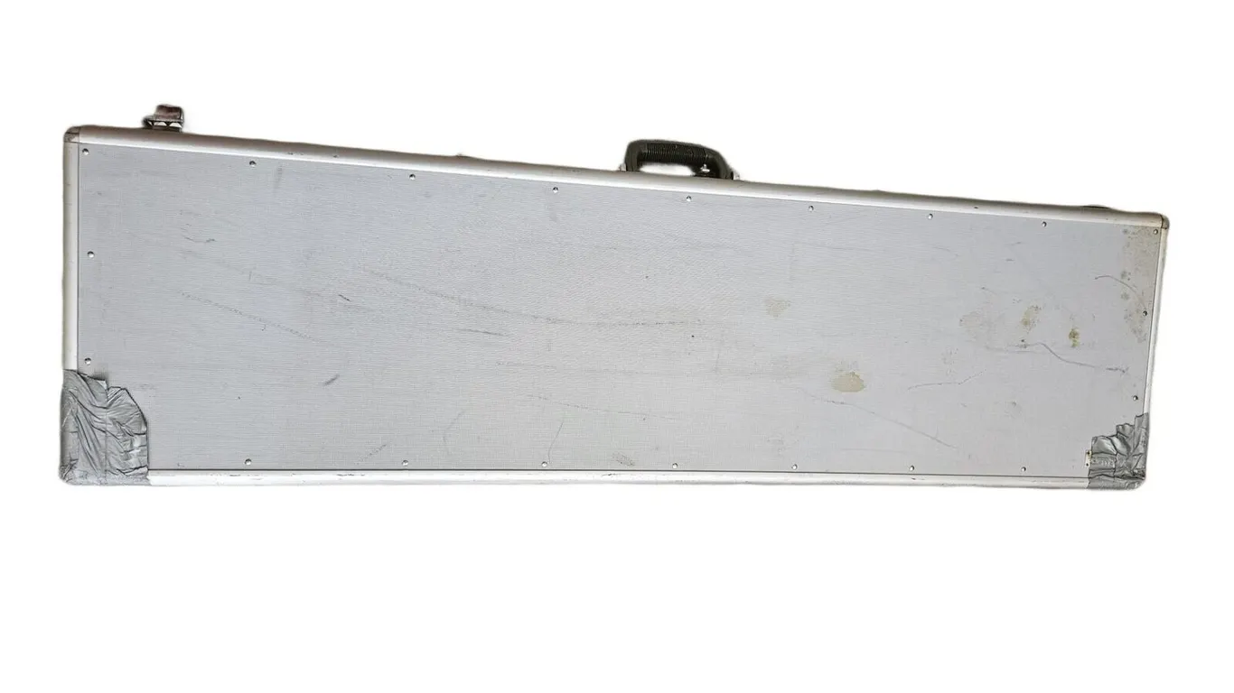 Aluminum Hard Rifle Case, Foam Lined, Combination Lock