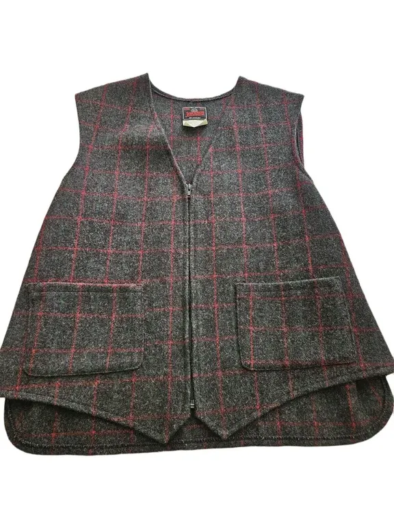 Johnson Woolen Mills Wool Vest, Style V115, Size XXLarge