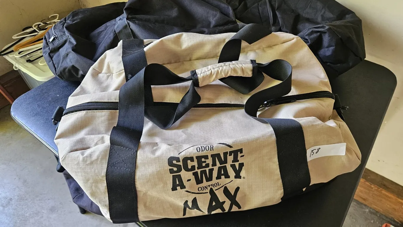 2 Duffel Bags: Scent-A-Way Max and Field & Stream