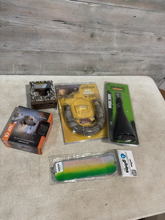 Hunting and fishing supplies