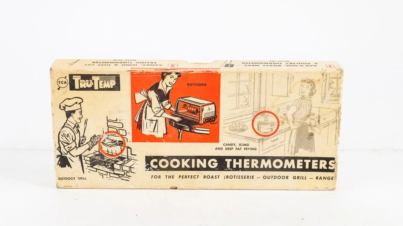 Vintage Tru-Temp Cooking Thermometers