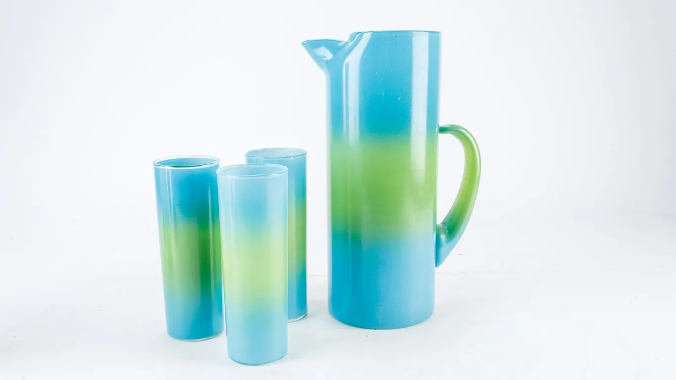 Vintage MCM Blendo "Bermuda Twist" Pitcher