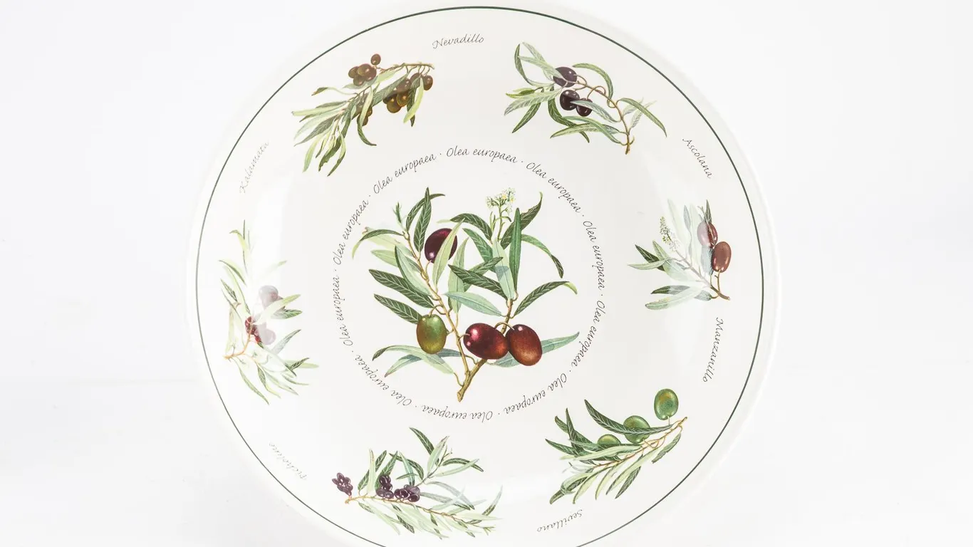 Williams-Sonoma Olive Branch Large Serving Bowl