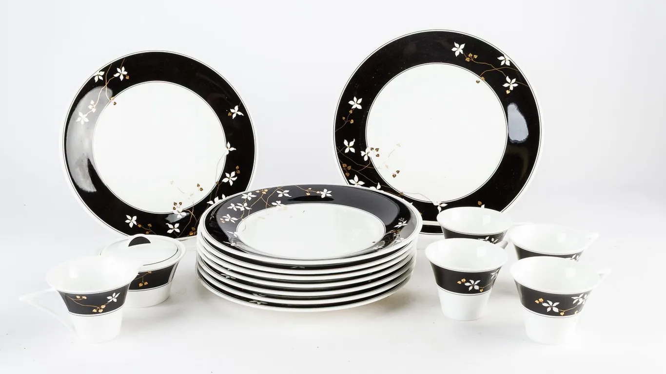Mikasa Night Blossoms Dinner Set