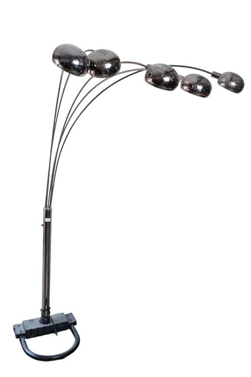 Vintage MCM 5 Light "Hydra" Arc Floor Lamp