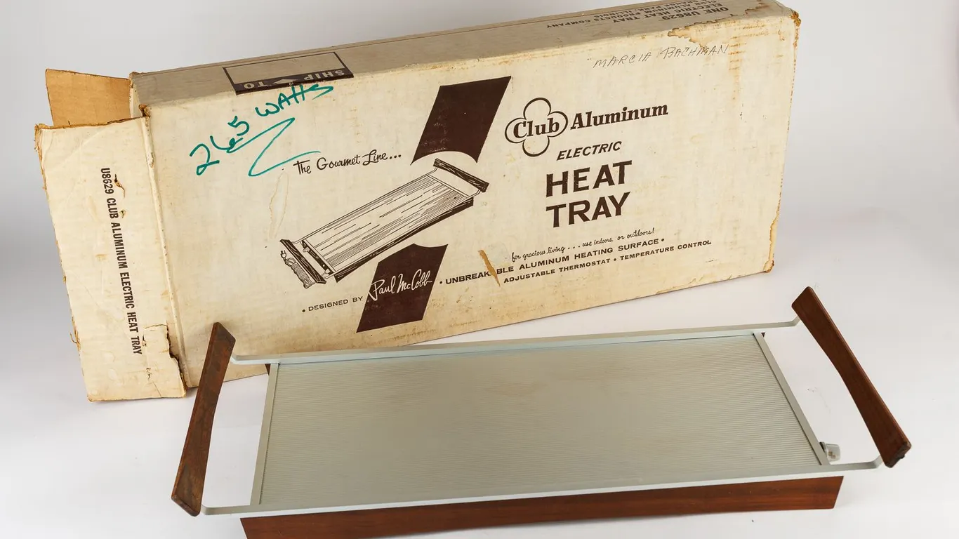Vintage Club Aluminum Heating Tray
