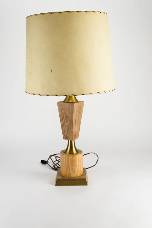 Vintage MCM Leeazanne for Lam Lee Group Table Lamp in Gold