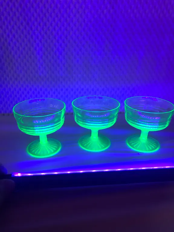 Antique Hocking Glass Company Sherbet Cups
