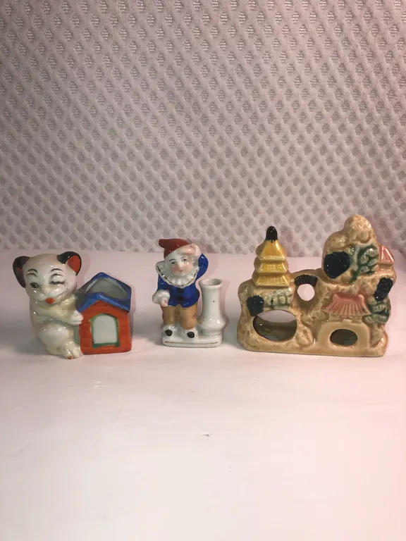 Vintage Ceramic Figurines Marked Occupied Japan and Japan