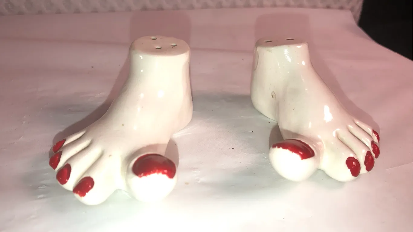 Vintage Ceramic Salt and Pepper