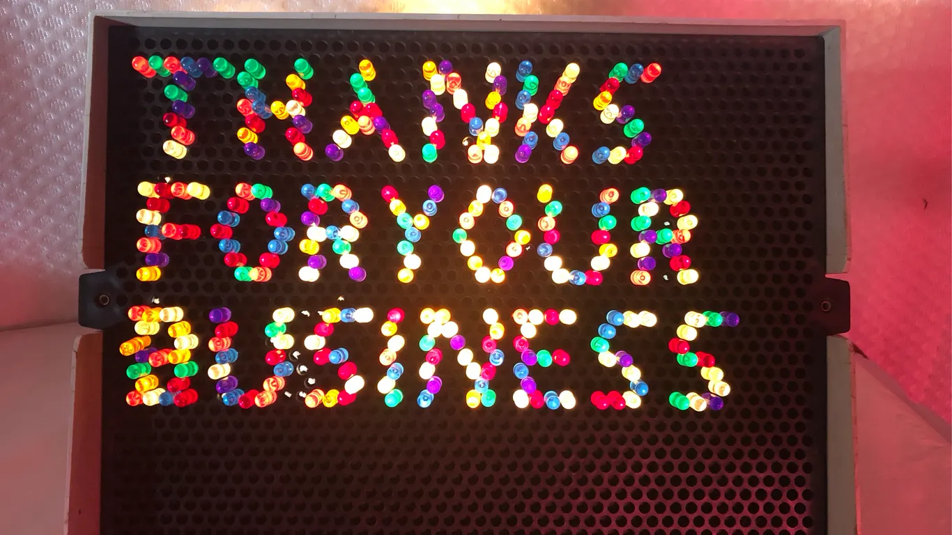 Vintage Lite Brite