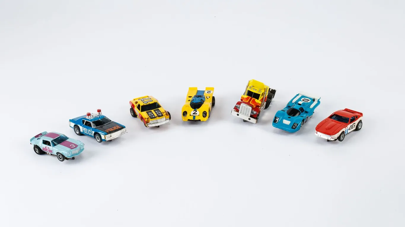 Group of Aurora AFX HO Scale Slot Cars