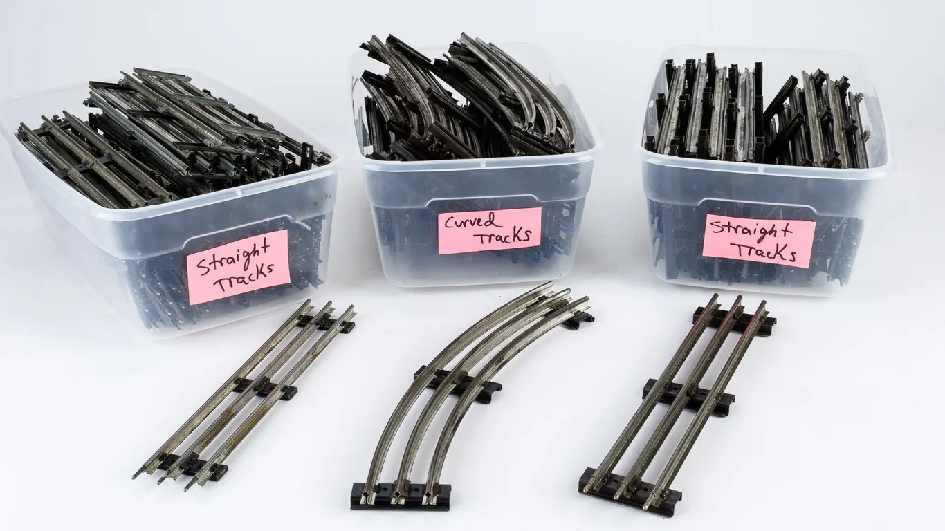 Vintage O Gauge Train Track