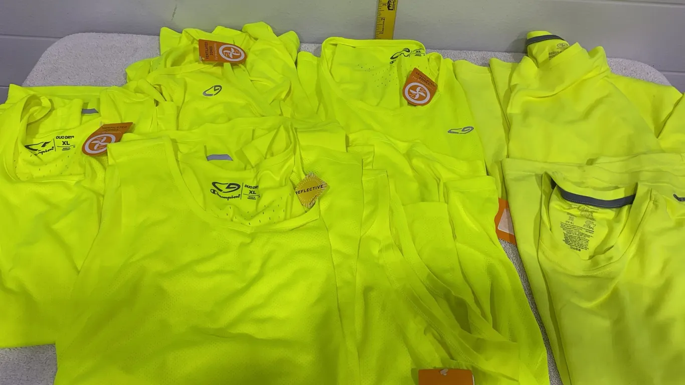 XL Reflective Tank tops and shirts