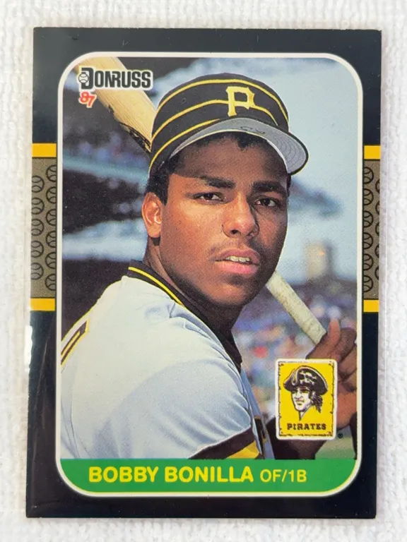 Bobby Bonilla Donruss 1987 Baseball Card