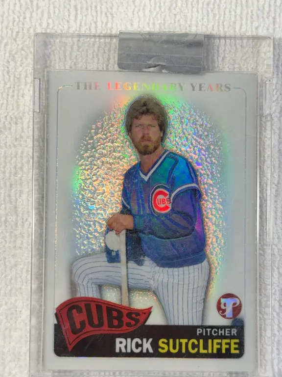 Rick Sutcliffe “The Legendary Years” Topps 2005 Baseball Card