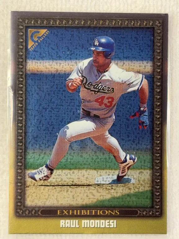 Raul Mondesi Topps Gallery 1998 Baseball Card