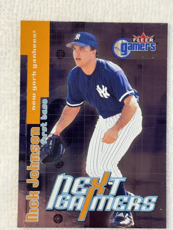 Nick Johnson Fleer “Next Gamers” 2000 Baseball Card