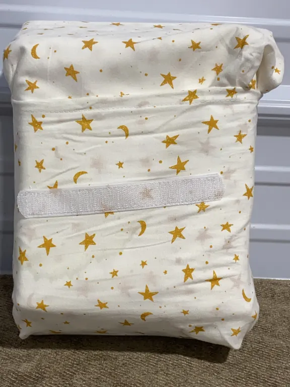 *NEW* Pillowfort Full Stars Cotton Kids' Sheet Set - Yellow/White