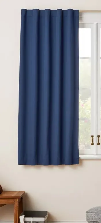 *NEW* Pillowfort 42"x63" Blackout Twill Solid Kids' Panel - Navy