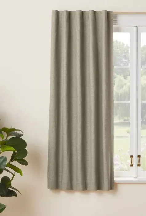 *NEW* Pillowfort 42"x63" Blackout Chambray Cotton Kids' Panel - Green