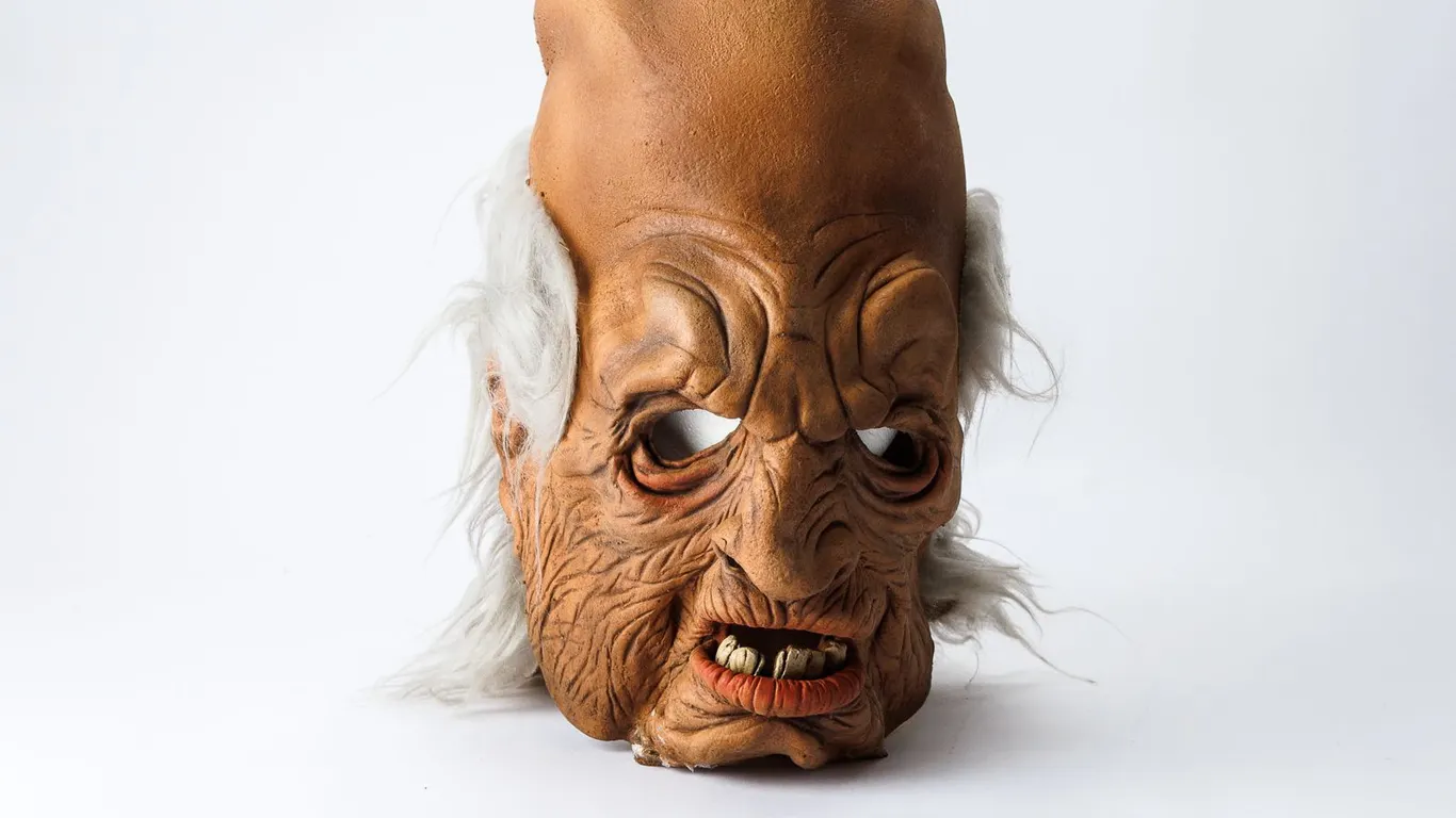 Vintage Halloween Latex Monster Mask